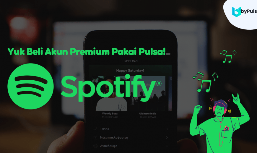 Beli Spotify Premium dengan Pulsa
