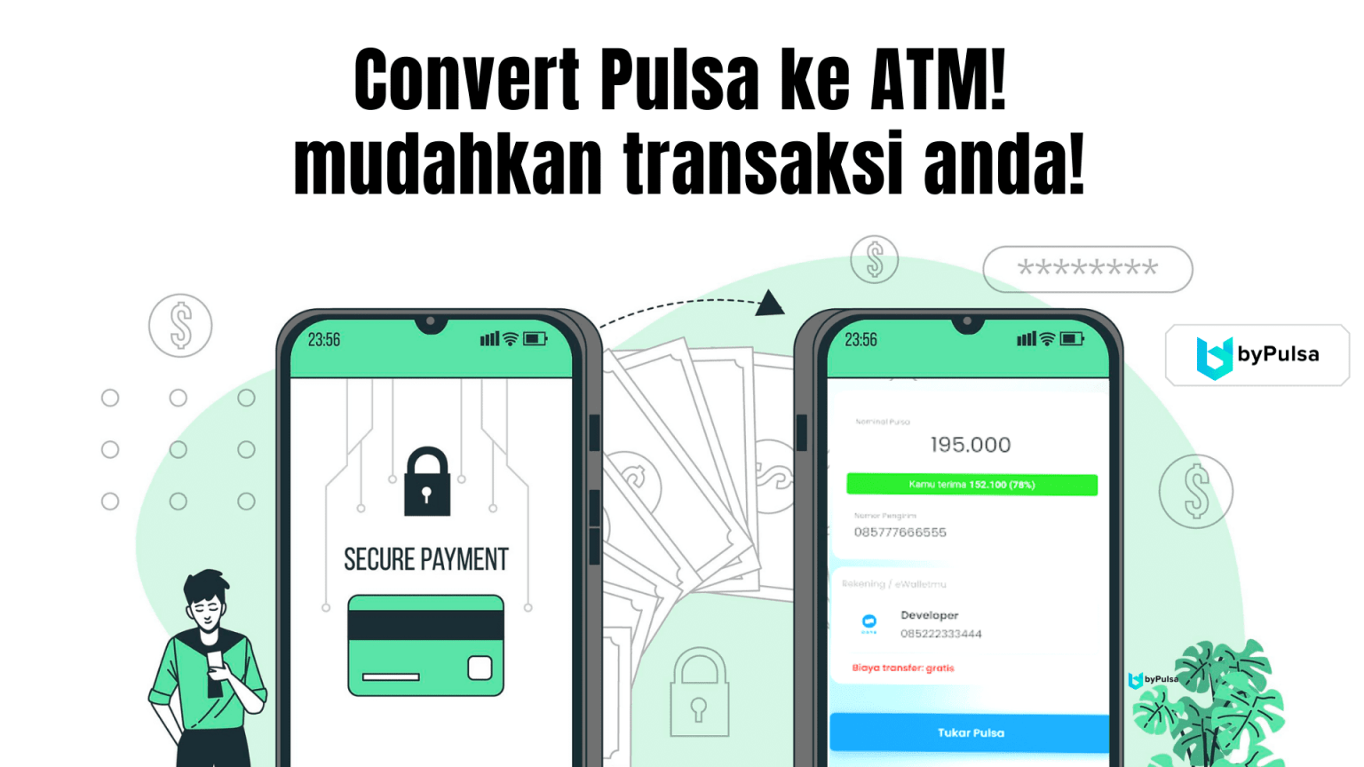 Mau Convert Pulsa Ke Rekening Bank Ini Caranya Bypulsa Indonesia