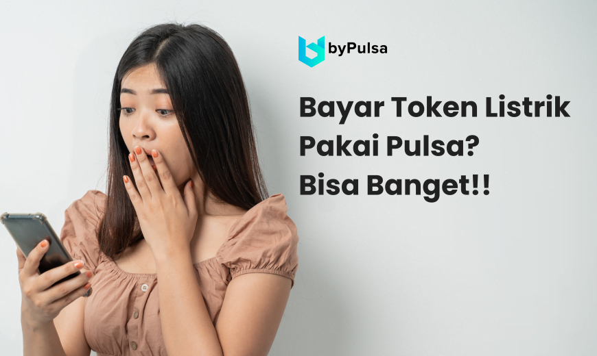 Langkah-langkah membeli dan membayar token listrik menggunakan pulsa